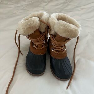 J.Crew Winter Duck Boots in Nubuck Leather - Size Women’s 6